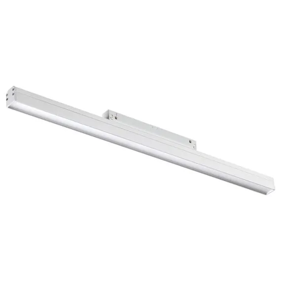 NOVOTECH 358411 SHINO NT20 077 белый Трековый светильник для низков. шинопровода IP20 LED 4000K 24W 48V FLUM