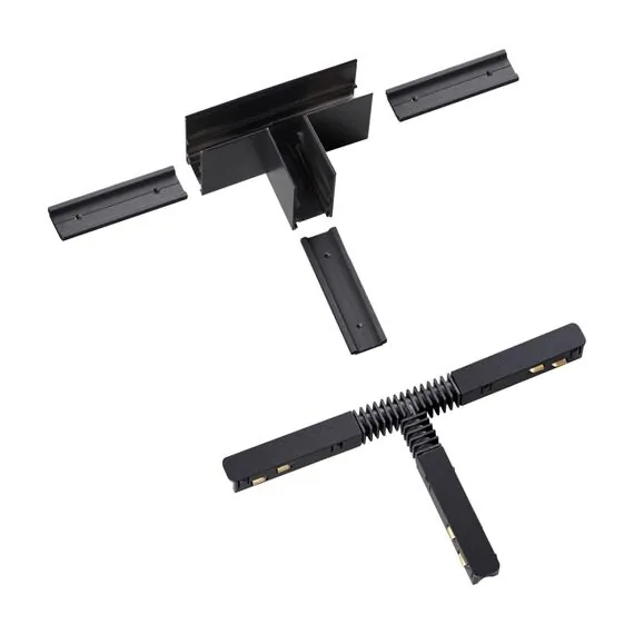 NOVOTECH 135126 SHINO NT21 043 черный Соединитель с токопроводом для шинопровода Т-образный IP20 48V FLUM, изображение 4