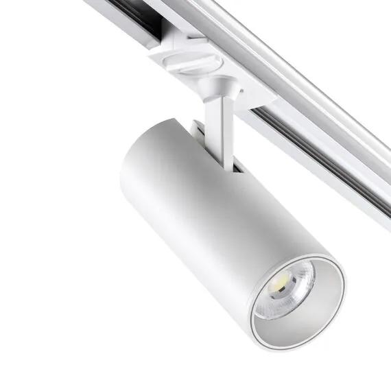 NOVOTECH 359159 PORT NT23 121 белый Светильник трековый однофазный трехжильный IP20 LED 24W 220V 3000К 2300Лм SELENE, изображение 5