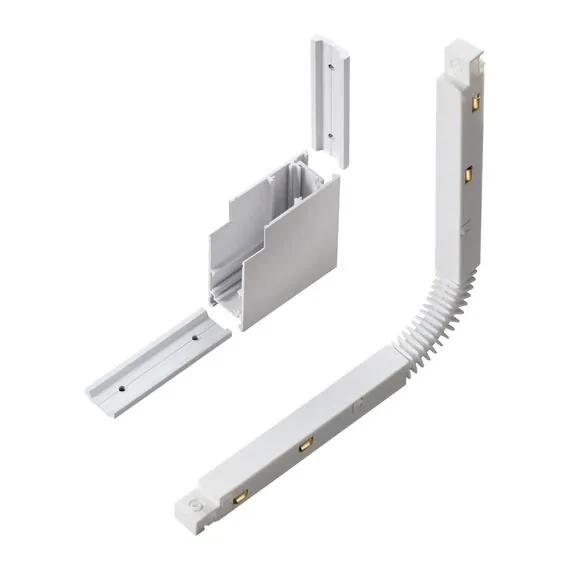 NOVOTECH 135123 SHINO NT21 043 белый Соединитель с токопроводом для шинопровода Г-образный IP20 48V FLUM, изображение 4