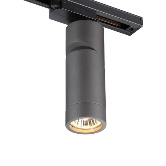 NOVOTECH 370589 PORT NT19 131 серебристый черный Светильник трековый однофазный трехжильный IP20 GU10 50W 220-240V ELITE, изображение 4