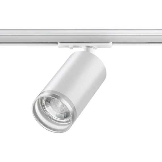 NOVOTECH 370876 PORT NT22 092 белый Светильник трековый однофазный двухжильный IP20 GU10 9W 220V ULAR