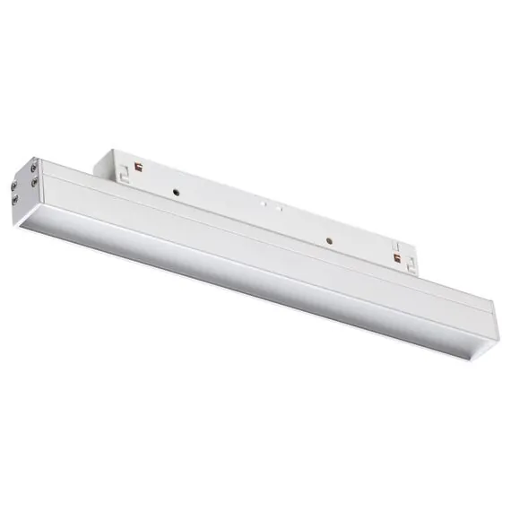 NOVOTECH 358409 SHINO NT20 077 белый Трековый светильник для низков. шинопровода IP20 LED 4000K 12W 48V FLUM