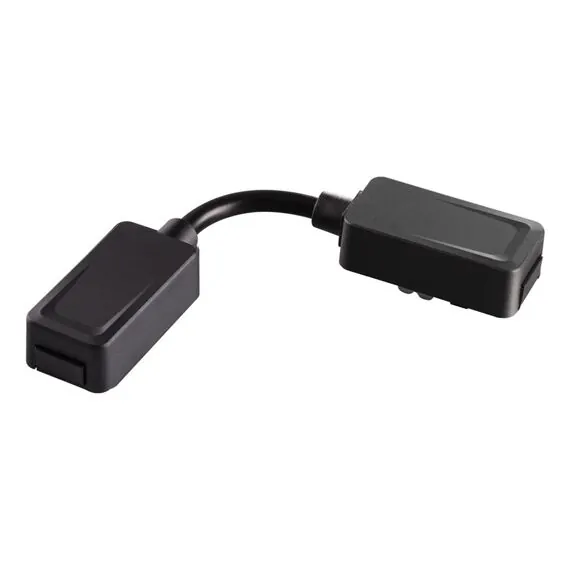 NOVOTECH 135223 SHINO NT23 045 черный Гибкий соединитель-токопровод для низковольтного шинопровода встраиваемого в ГКЛ и натяжной потолок IP20 48V SMAL
