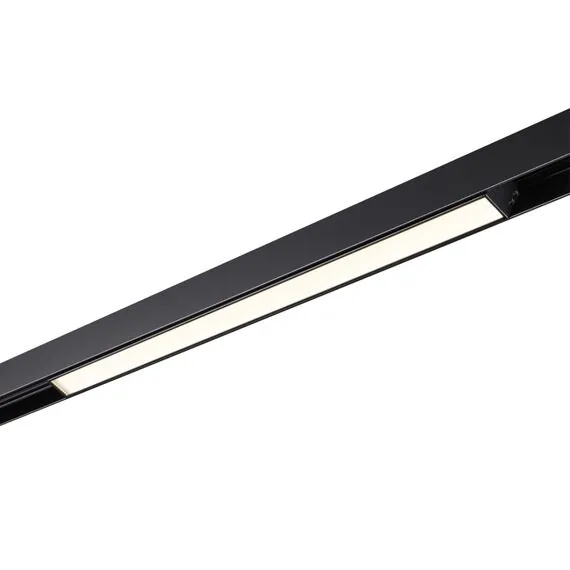 NOVOTECH 358412 SHINO NT20 077 черн Трековый светильник для низков. шинопровода IP20 LED 4000K 24W 48V FLUM, изображение 4
