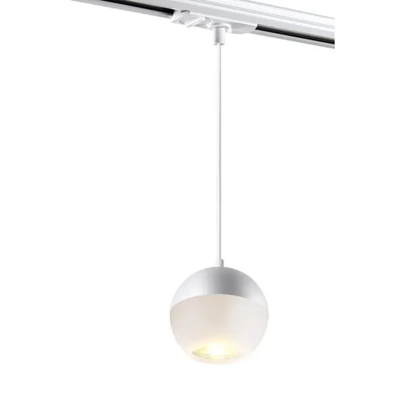 NOVOTECH 370821 PORT NT22 126 белый Светильник трековый однофазный трехжильный, провод 1м IP20 GU10 9W 220V GARN, изображение 4