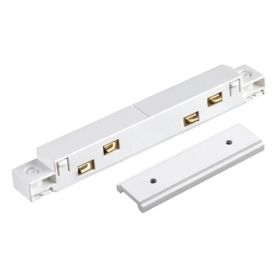 NOVOTECH 135102 SHINO NT20 043 белый Cоединитель с токопроводом прямой IP20 48V FLUM