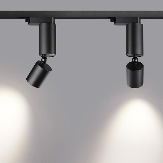 NOVOTECH 359319 PORT NT24 000 черный Светильник трековый однофазный трехжильный IP20 LED 5W 85-265V 3000K 600Лм TUBO, изображение 10