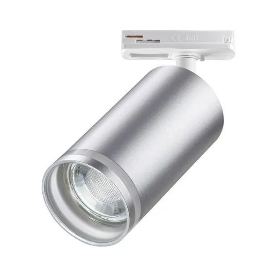 NOVOTECH 370879 PORT NT22 092 серебро Светильник трековый однофазный двухжильный IP20 GU10 9W 220V ULAR, изображение 6