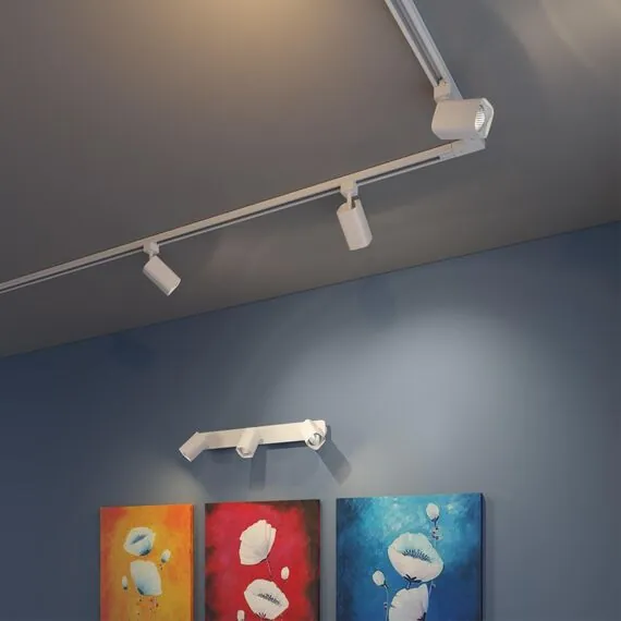 NOVOTECH 370552 PORT NT19 130 белый Светильник трековый однофазный трехжильный IP20 GU10 50W 230V GUSTO, изображение 3