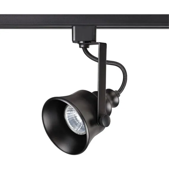 NOVOTECH 370548 PORT NT19 132 черный Светильник трековый однофазный трехжильный IP20 GU10 50W 230V VETERUM