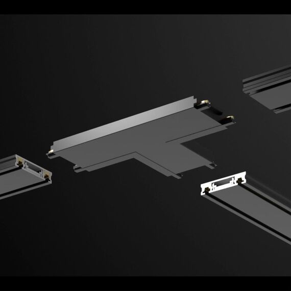 NOVOTECH 135210 SHINO NT23 043 белый Соединитель с токопроводом "T" для низковольтного шинопровода IP20 48V SMAL, изображение 4