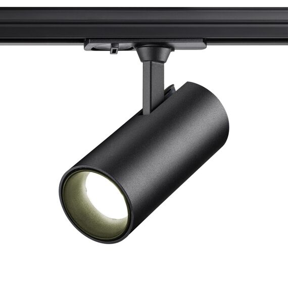 NOVOTECH 359158 PORT NT23 091 черный Светильник трековый однофазный двухжильный IP20 LED 24W 220V 4000К 2300Лм SELENE, изображение 4