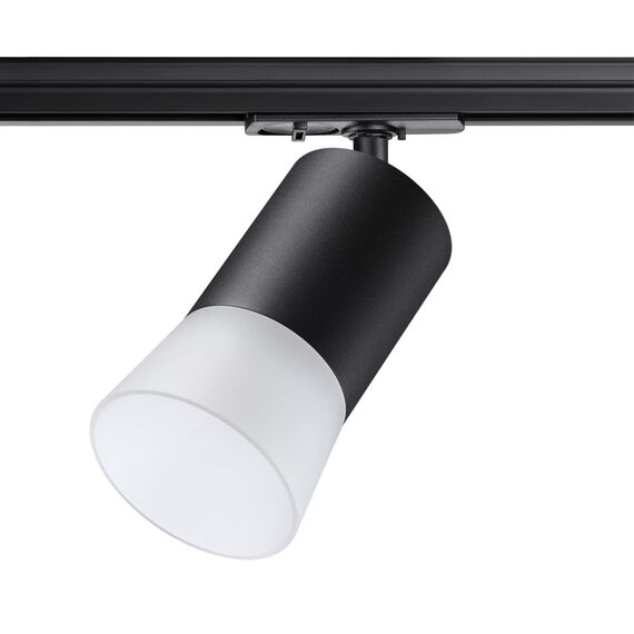 NOVOTECH 370902 PORT NT22 093 черный Светильник трековый однофазный двухжильный (универсальный) IP20 GU10 9W 220V ELINA