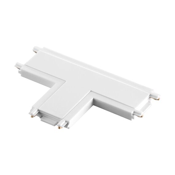 NOVOTECH 135210 SHINO NT23 043 белый Соединитель с токопроводом "T" для низковольтного шинопровода IP20 48V SMAL