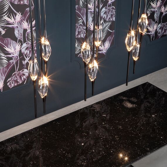 Delight Collection OM82113-9 pearl black Подвесной светильник Pezzo 9 pearl pearl black, изображение 4