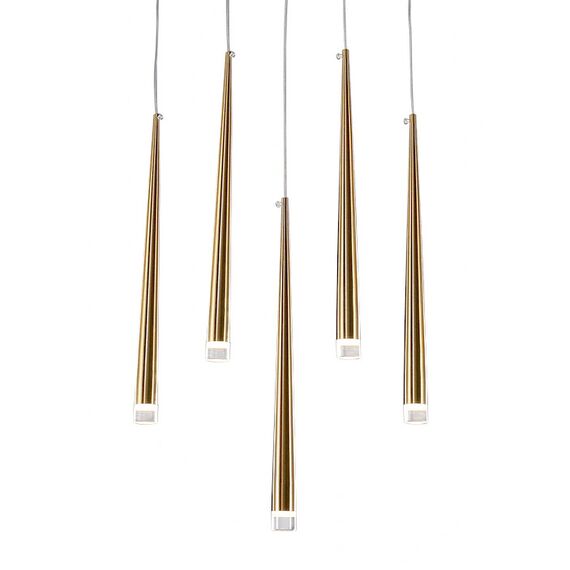 Delight Collection OM042820-5 gold Подвесной светильник Aquitaine 5 gold gold