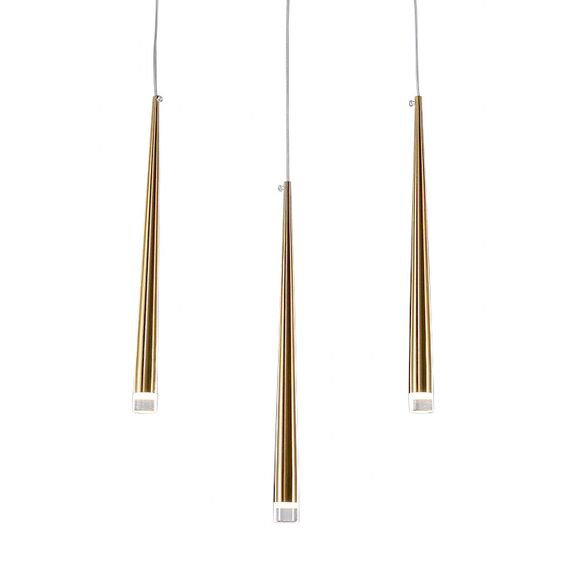 Delight Collection OM042820-3 gold Подвесной светильник Aquitaine 3 gold gold