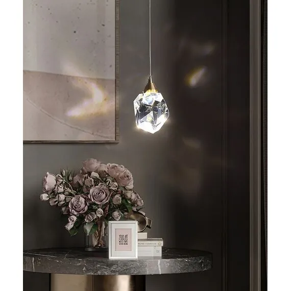 Delight Collection OM820083-1G (MD-020B-1 gold) Подвесной светильник Crystal rock 1 1 gold, изображение 4