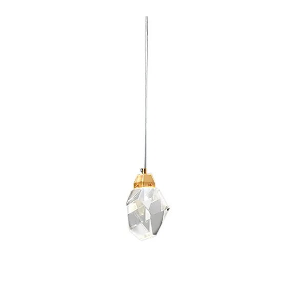 Delight Collection OM820083-1G (MD-020B-1 gold) Подвесной светильник Crystal rock 1 1 gold