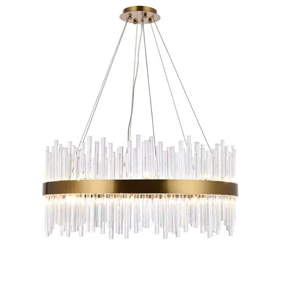 Delight Collection KR1209P-12 brass Люстра