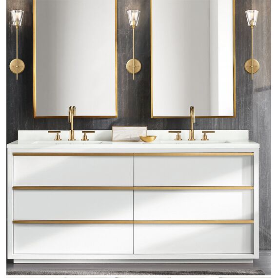 Delight Collection 8614W/D gold Настенный светильник Torche De Verre Verre 1 light gold, изображение 5