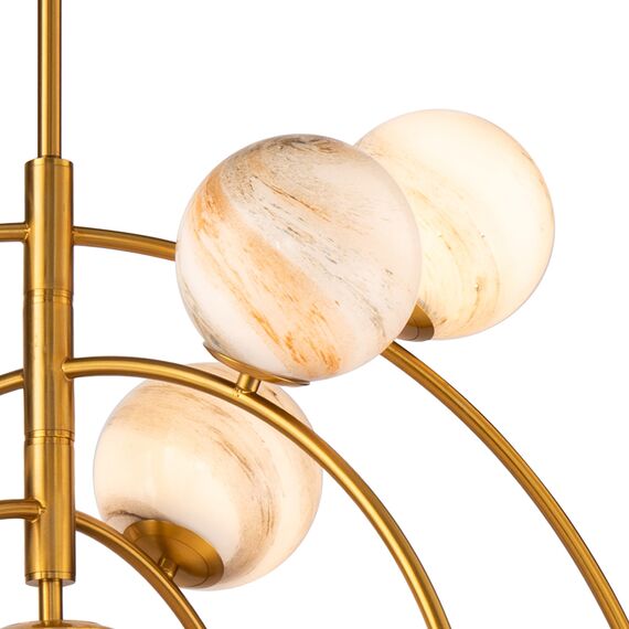Delight Collection KG1122P-13 brass Люстра Planet 13 brass, изображение 3
