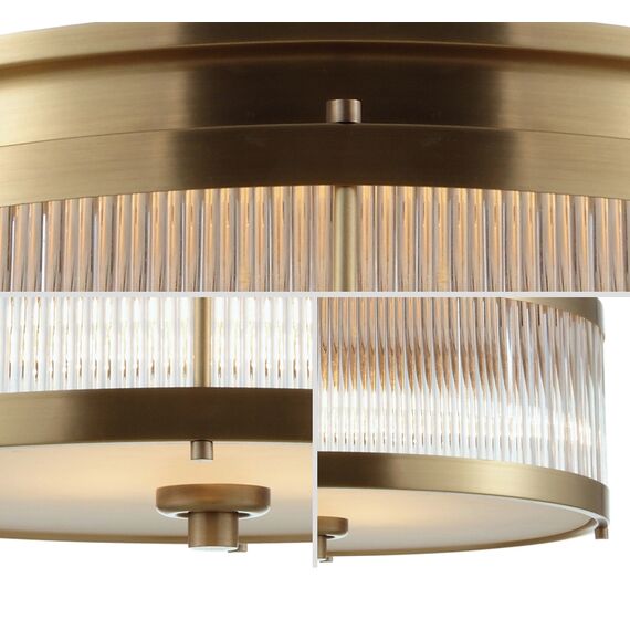 Delight Collection KM0924P-4R brass Потолочный светильник Stamford brass, изображение 2