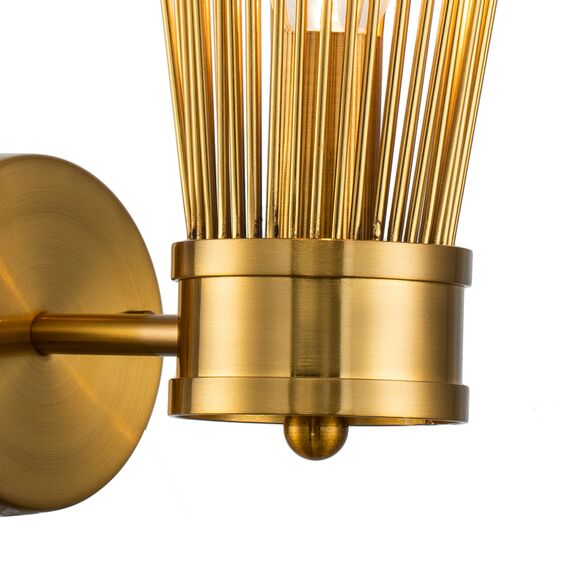 Delight Collection KM1239W-1 brass Настенный светильник Romeo 1 brass brass, изображение 2