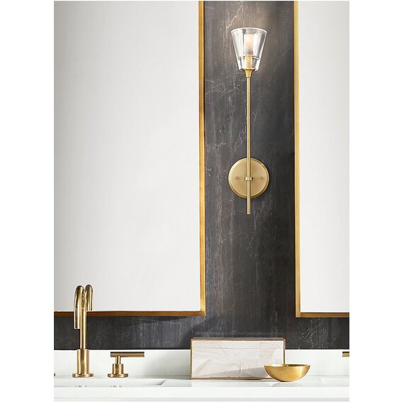 Delight Collection 8614W/D gold Настенный светильник Torche De Verre Verre 1 light gold, изображение 6