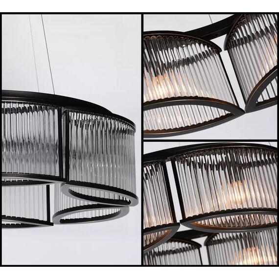 Delight Collection BRCH9114-4 Люстра Stilio 4 black, изображение 2