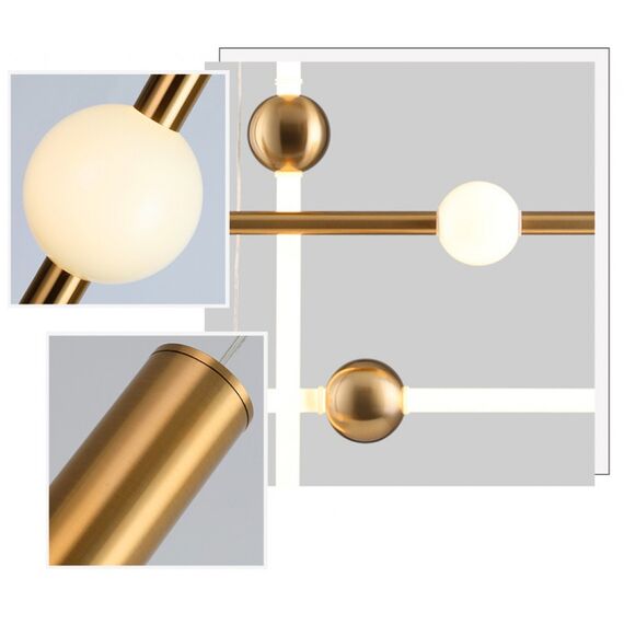 Delight Collection 10053P/A2 gold Подвесной светильник Orion A2 gold gold, изображение 3