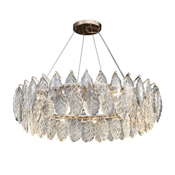 Delight Collection D8011P/R-1000 gold/smoky Люстра