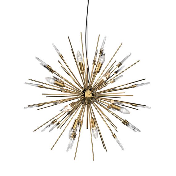 Delight Collection MD2094-12A gold/rock crystal Люстра Boivin 12A gold/rock crystal crystal