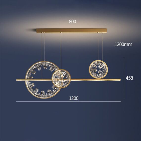 Delight Collection XD-120B gold Люстра, изображение 6