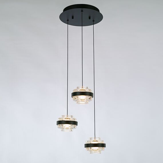 Delight Collection MD22030002-3A black/clear Подвесной светильник, изображение 2