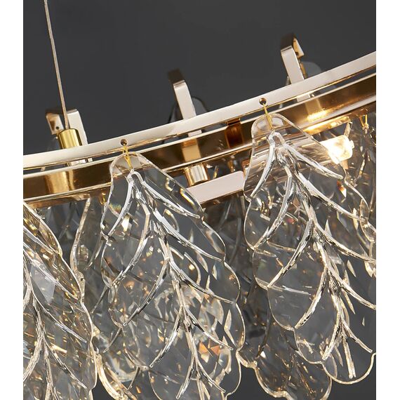 Delight Collection D8011P/R-800 gold/smoky Люстра, изображение 5