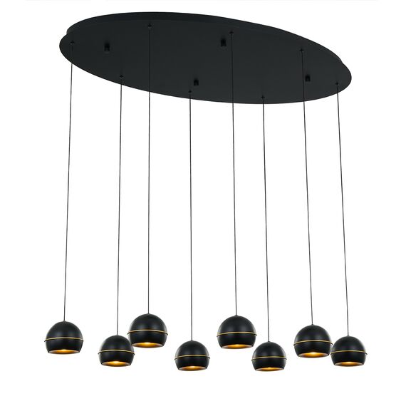 Delight Collection MD21001034-8A black/gold Подвесной светильник