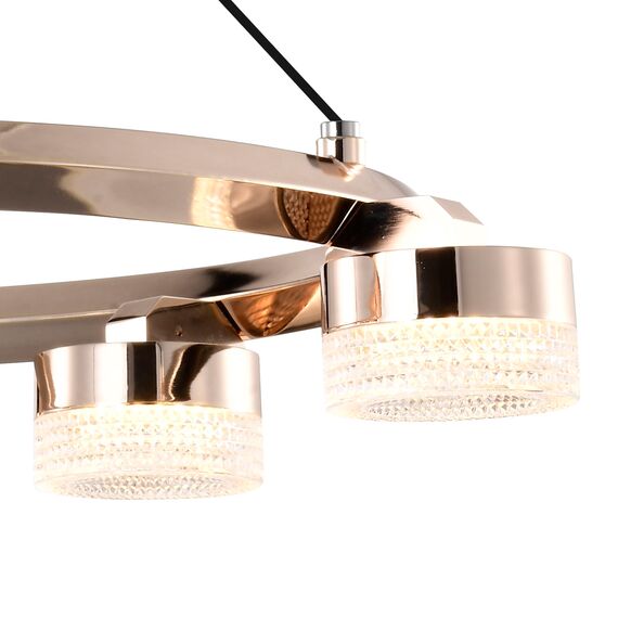 Delight Collection P0854-6A s-gold Люстра, изображение 3