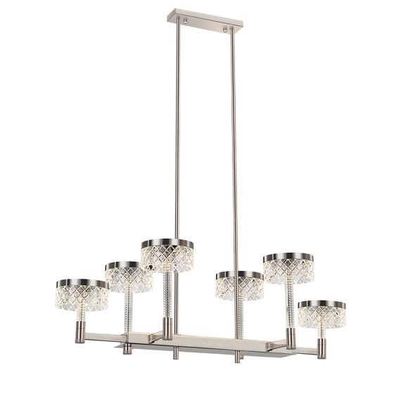 Delight Collection MD21020075-6B satin nickel Люстра, изображение 2