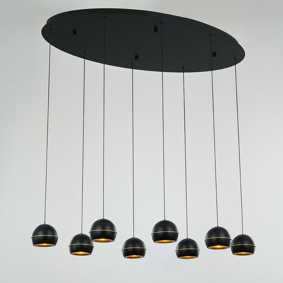 Delight Collection MD21001034-8A black/gold Подвесной светильник, изображение 2