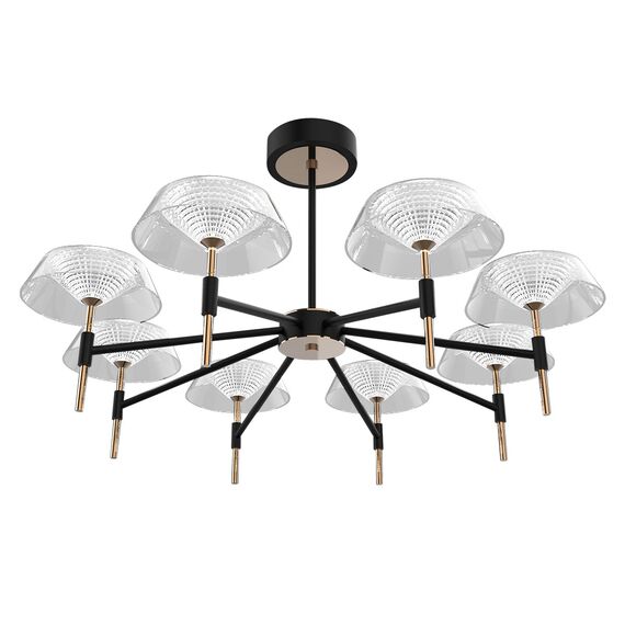 Delight Collection MD21001018-8A black/gold Люстра