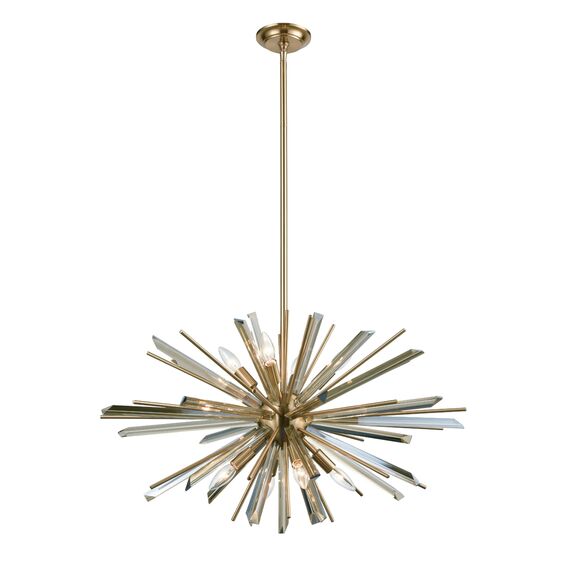 Delight Collection P68112-8AB antique brass Люстра, изображение 2