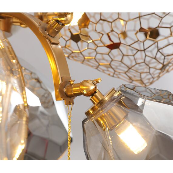 Delight Collection 8898P/AS gold/smoky Люстра, изображение 6