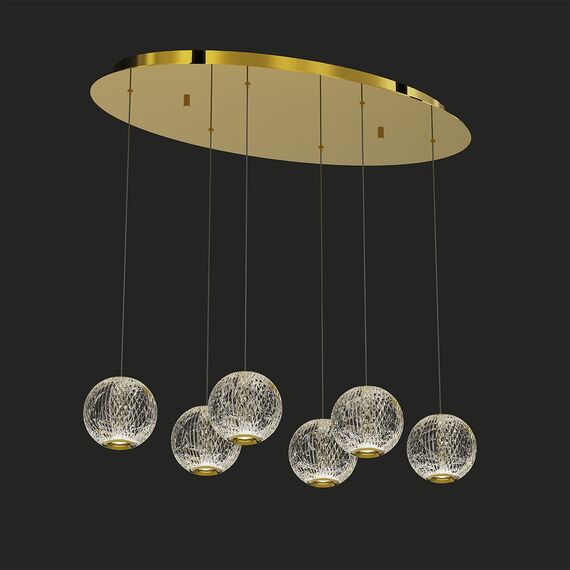 Delight Collection MD20001012-6A gold Подвесной светильник, изображение 2