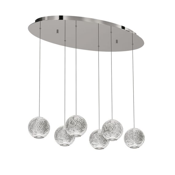 Delight Collection MD20001012-6A chrome Подвесной светильник