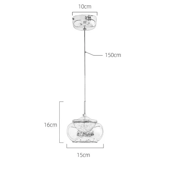 Delight Collection MT9128-1H gold/smoke Подвесной светильник, изображение 10