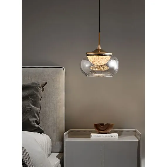 Delight Collection MT9128-1H gold/smoke Подвесной светильник, изображение 6