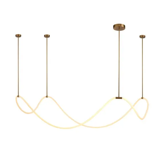 Delight Collection 10521P brass/white Подвесной светильник