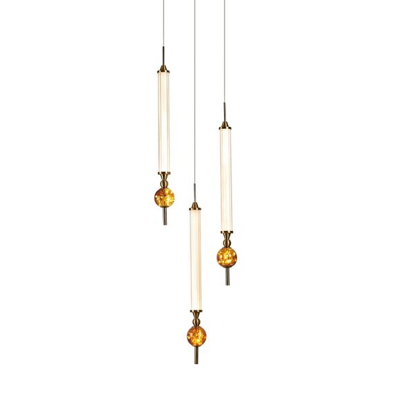 Delight Collection OD2503-3 gold Подвесной светильник